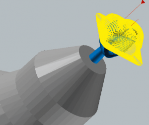 Glass ceramic Premachining of the outer contour