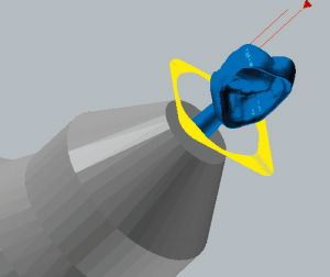 Glass ceramic Premachining of the outer contour