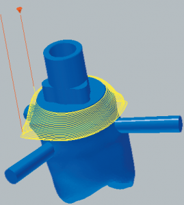 Titanium abutment Finishing emergence profile